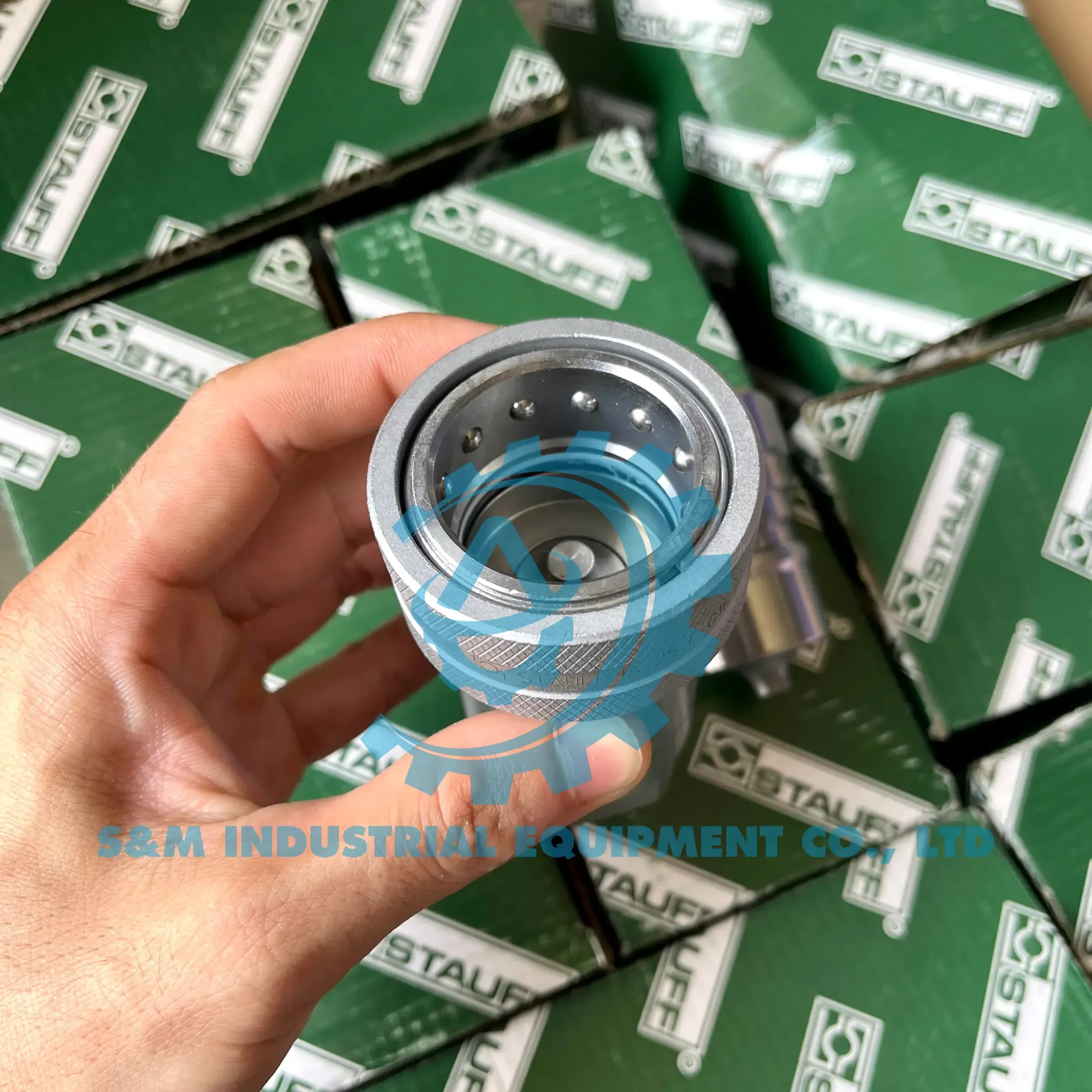Bên trong thân cái khớp nối nhanh Stauff QRC-IA