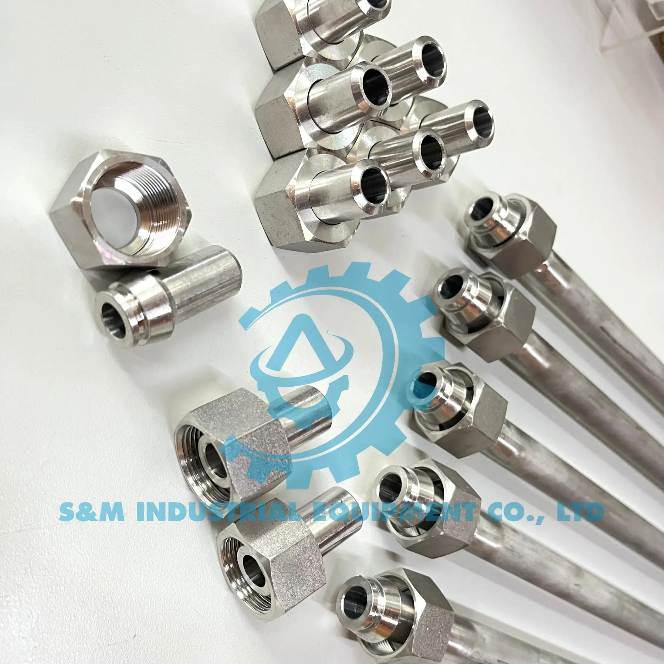 Bộ chuôi hàn inox với ống thủy lực