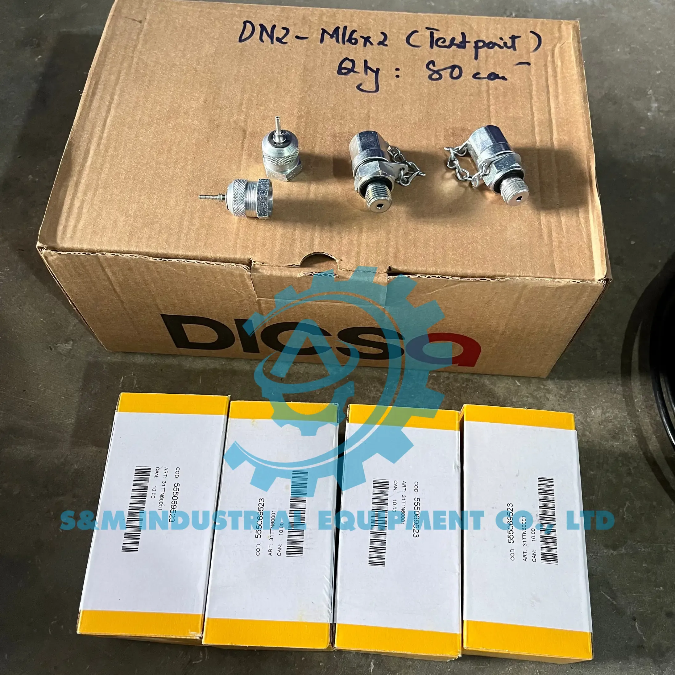 Các đầu kiểm tra áp suất Dicsa
