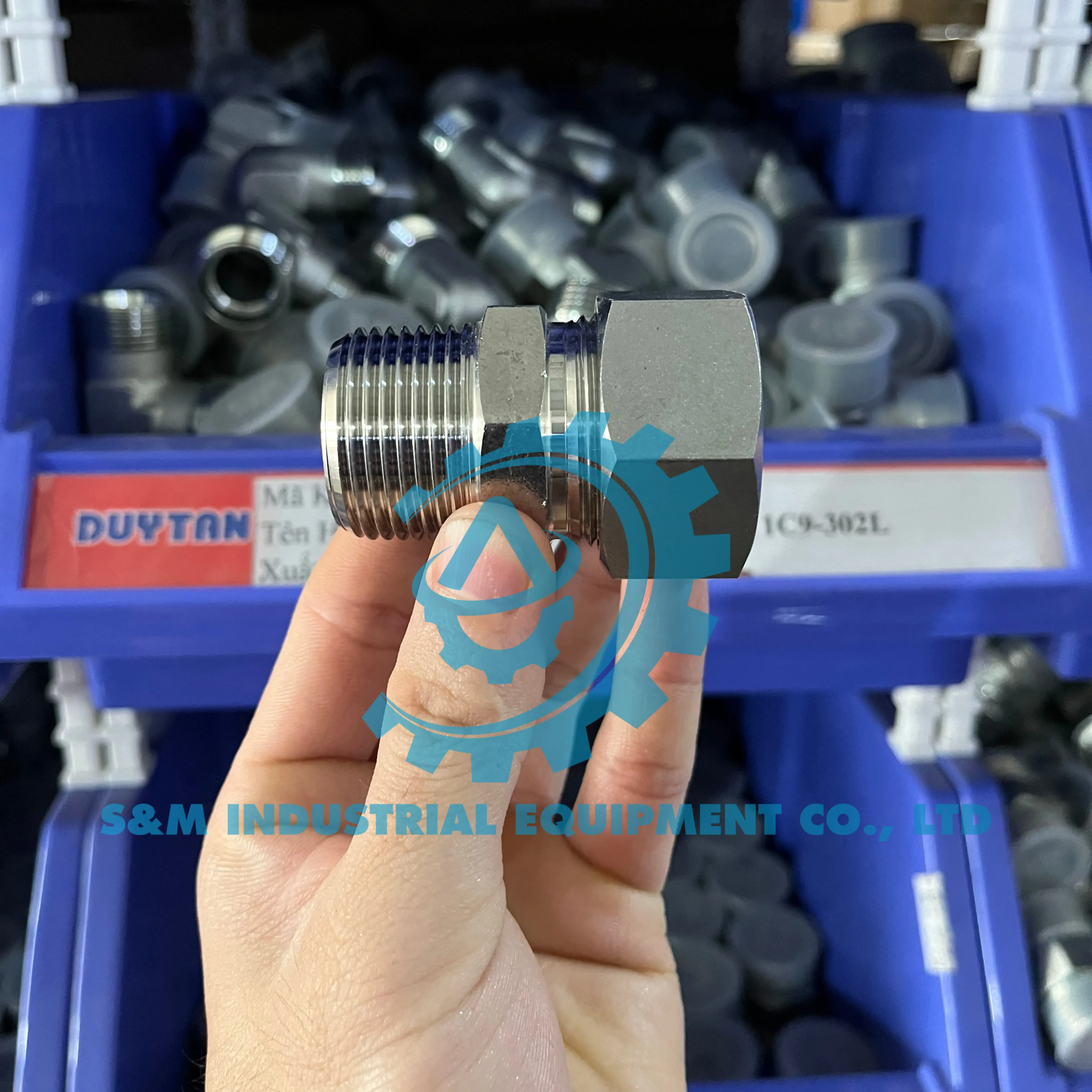 Ảnh gallery 3: Nối thẳng 1 đầu tán bắp - 1 đầu ren ngoài BSPT