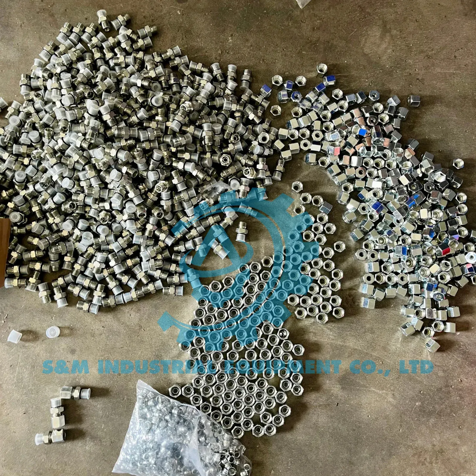 Nối thẳng DIN 2353 dùng cho ống metric