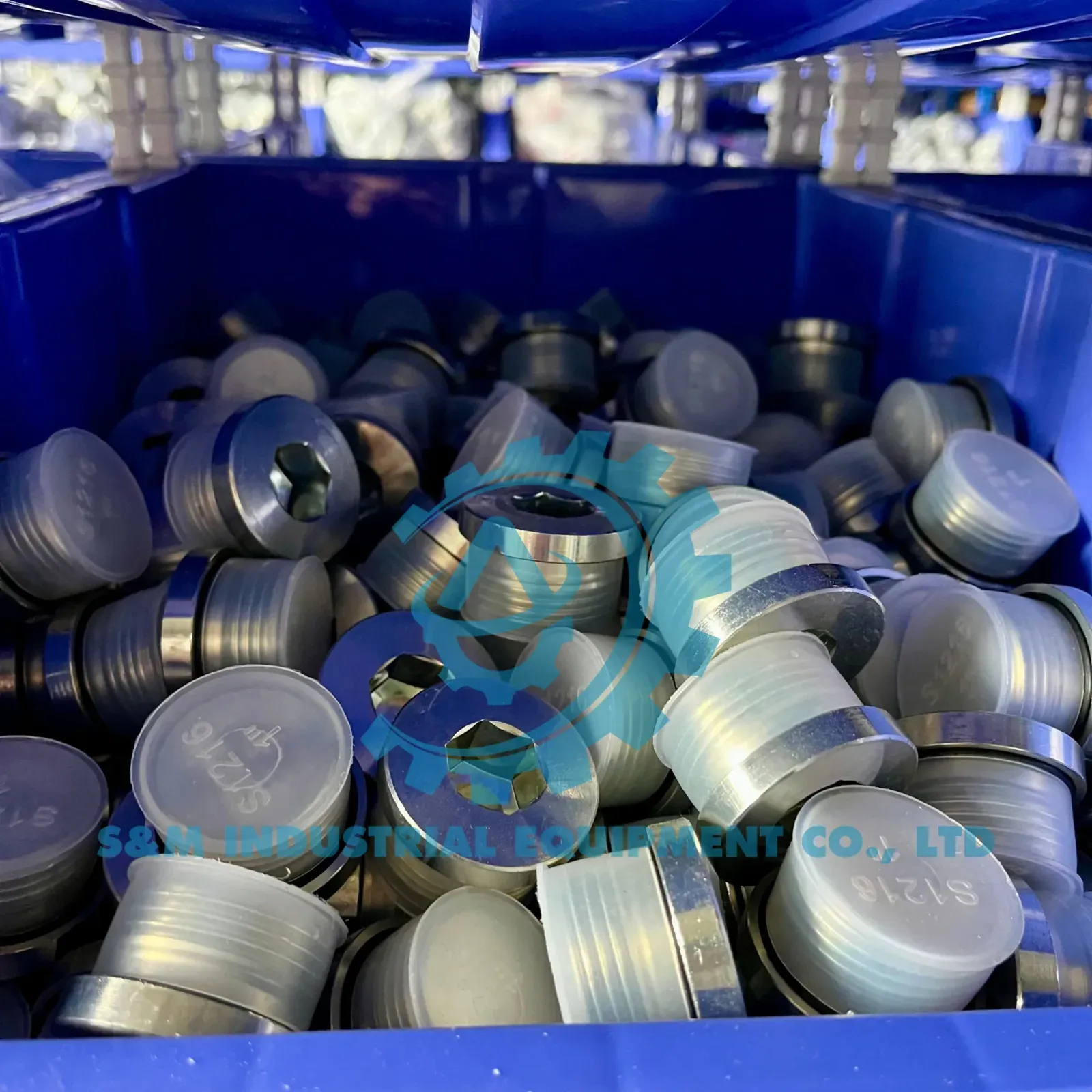 Nút bịt lục giác chìm inox
