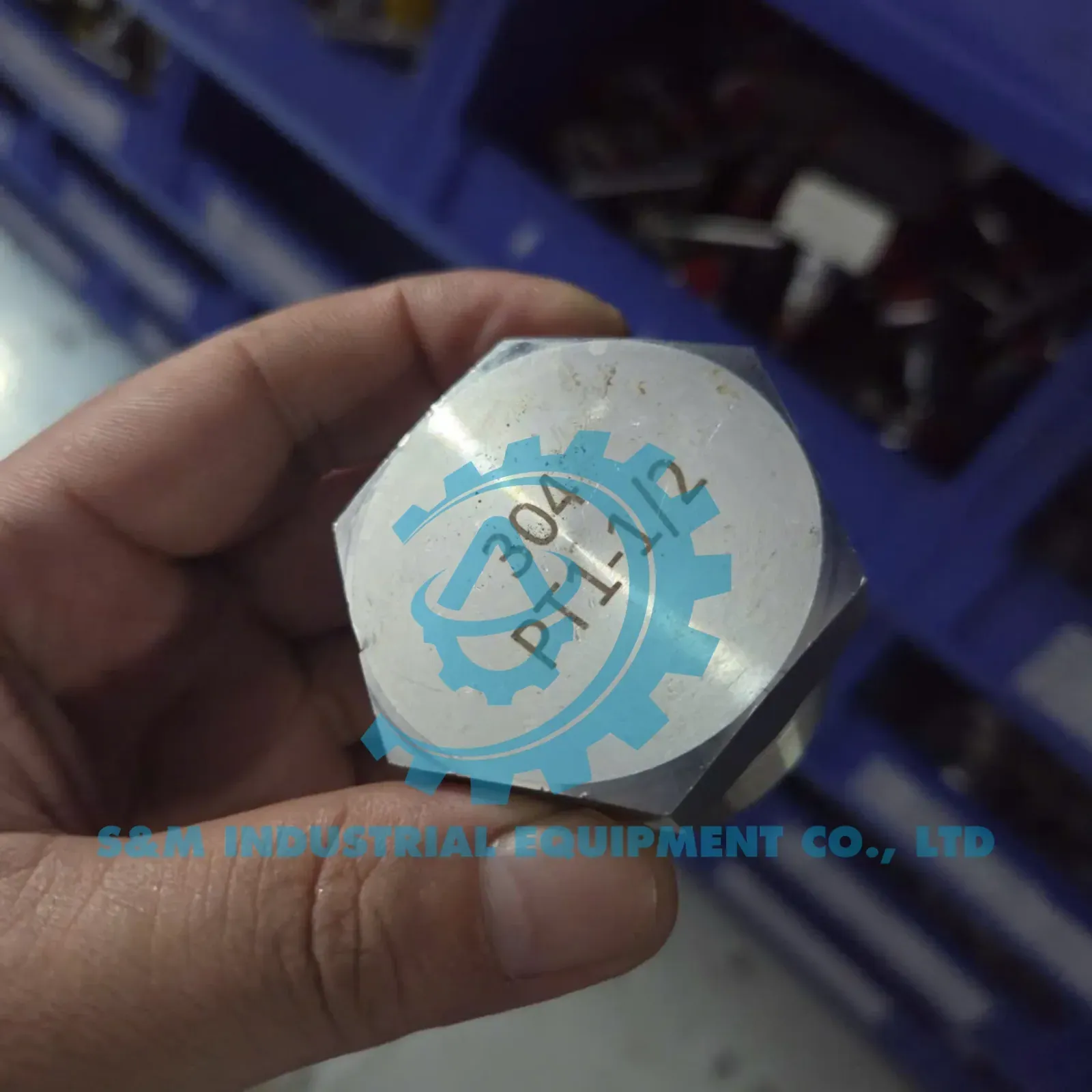 Nút bịt ren ngoài BSPP inox