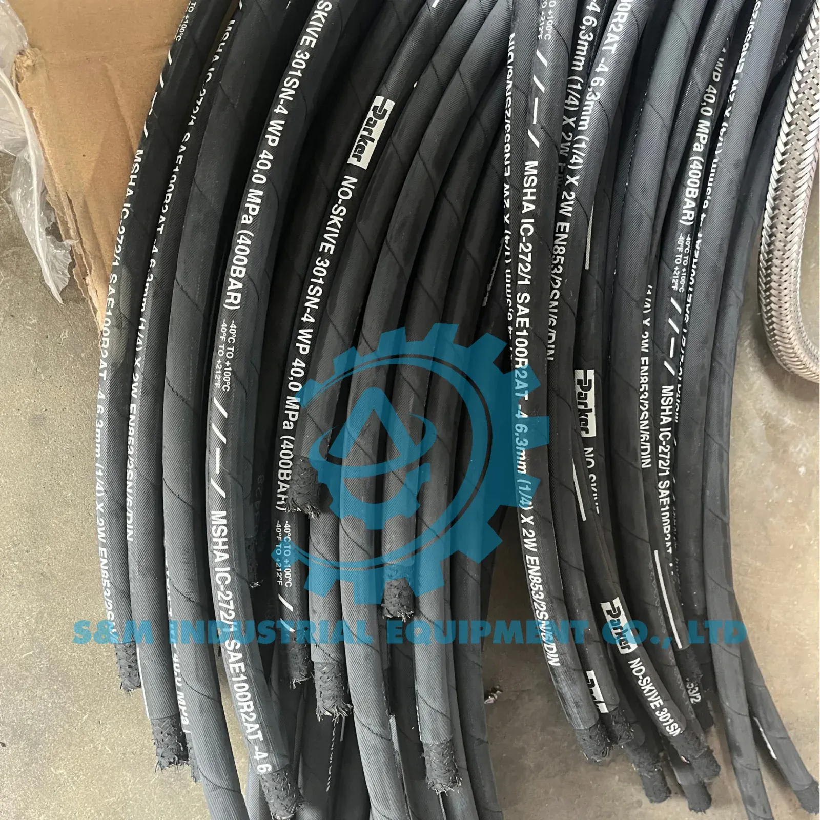Ống thủy lực 2 lớp dây thép
