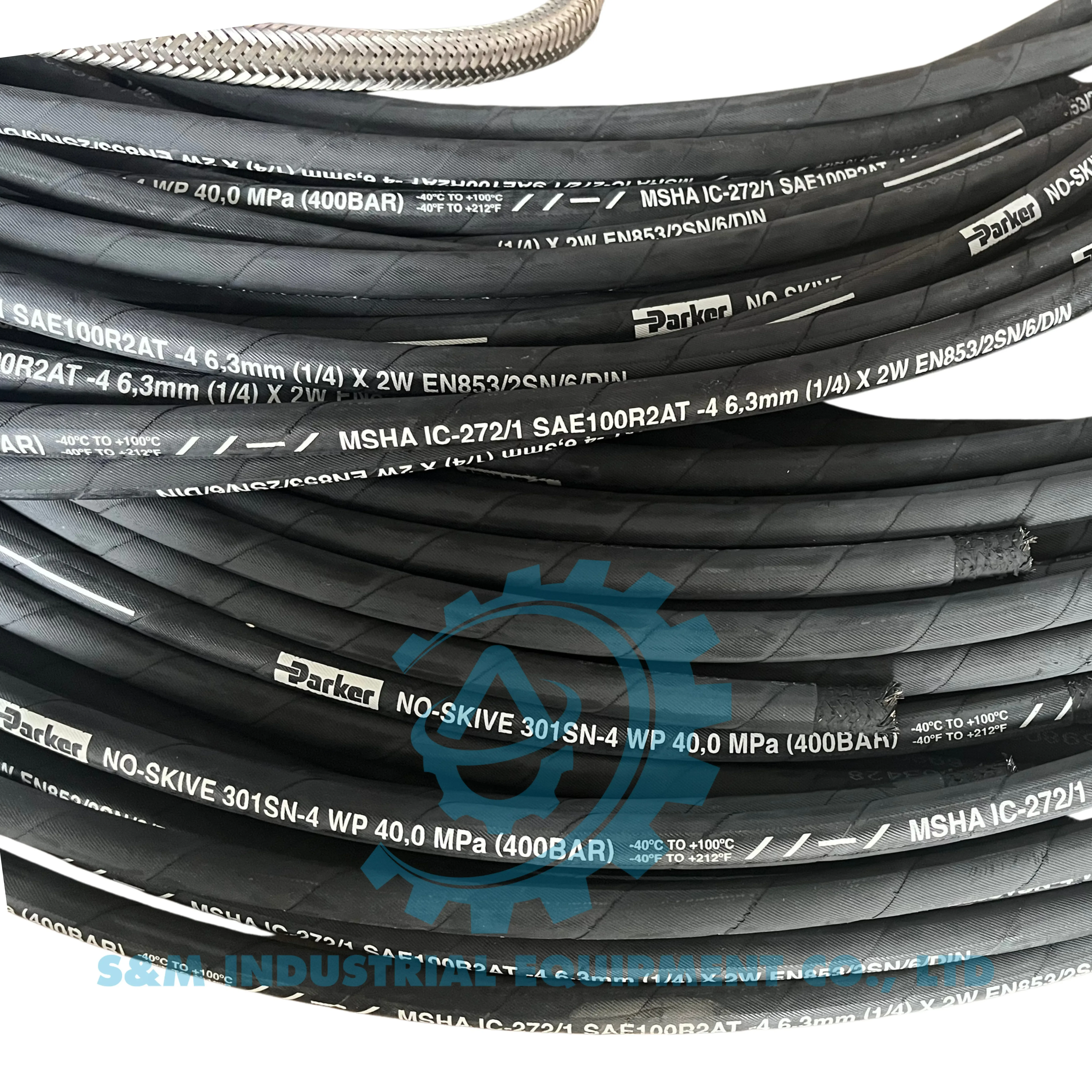 Các cuộn ống thủy lực Parker – ảnh sản phẩm ống dẫn áp lực